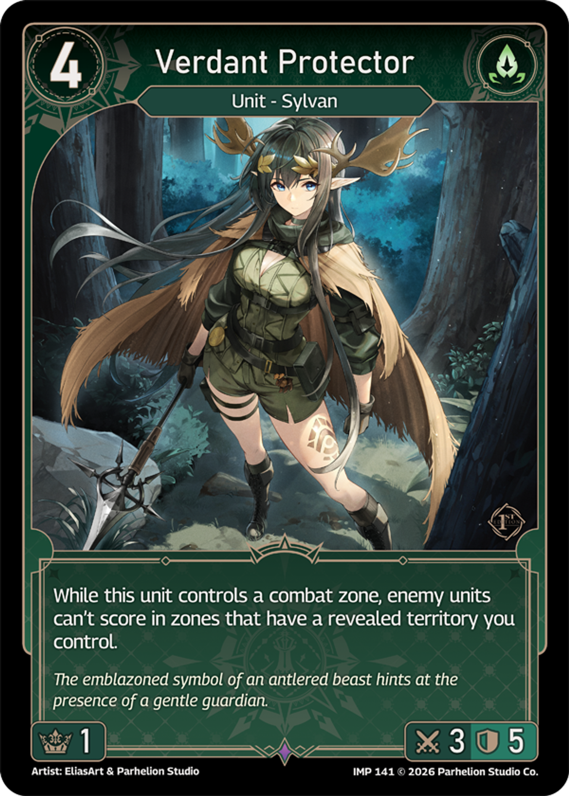 Verdant Protector — Imperion 1st Ed — Echoes of Astra