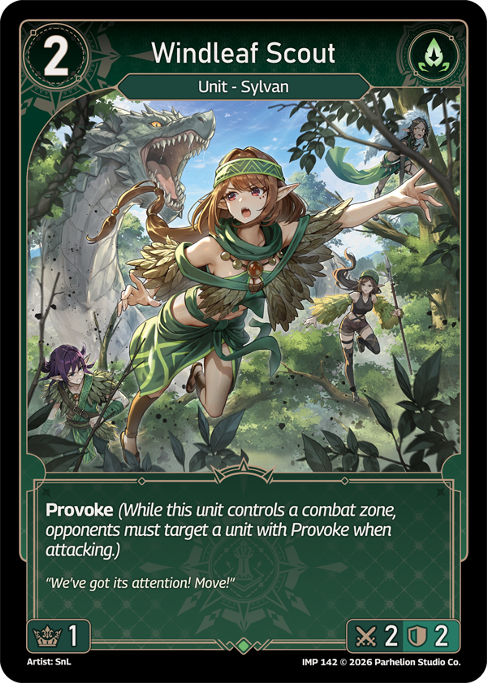 Windleaf Scout — Imperion — Echoes of Astra