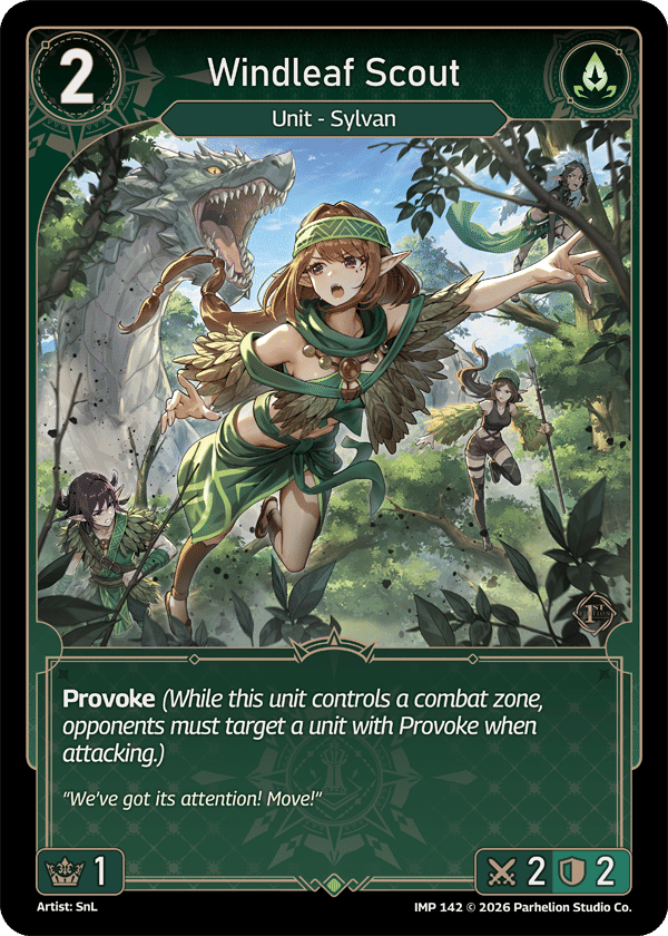 Windleaf Scout — Imperion 1st Ed — Echoes of Astra