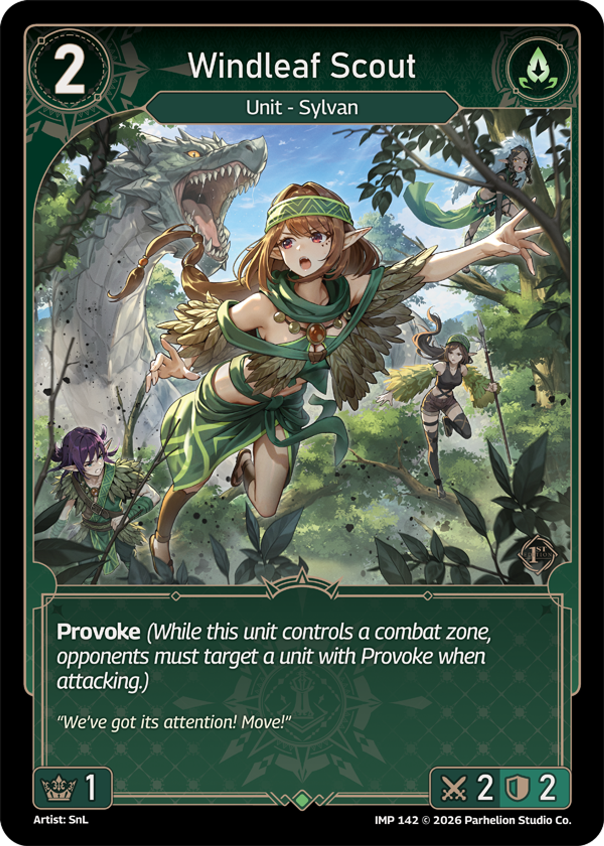 Windleaf Scout — Imperion 1st Ed — Echoes of Astra