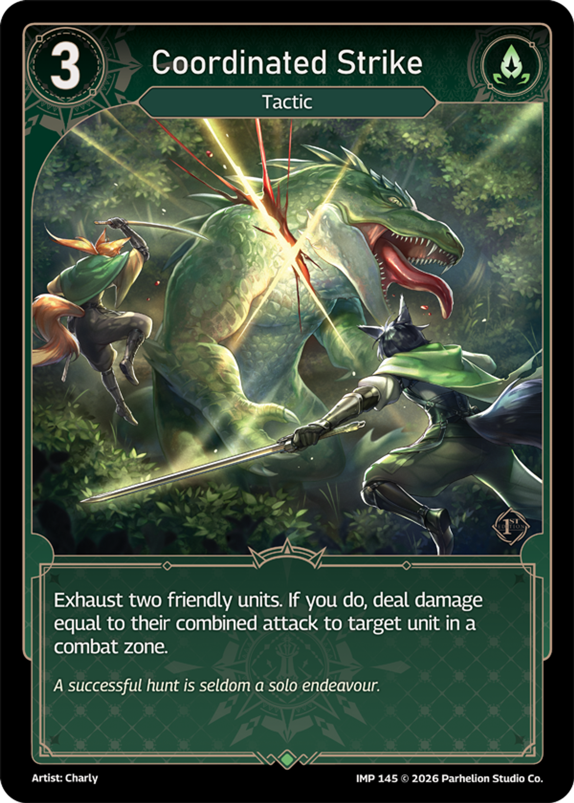 Coordinated Strike — Imperion 1st Ed — Echoes of Astra
