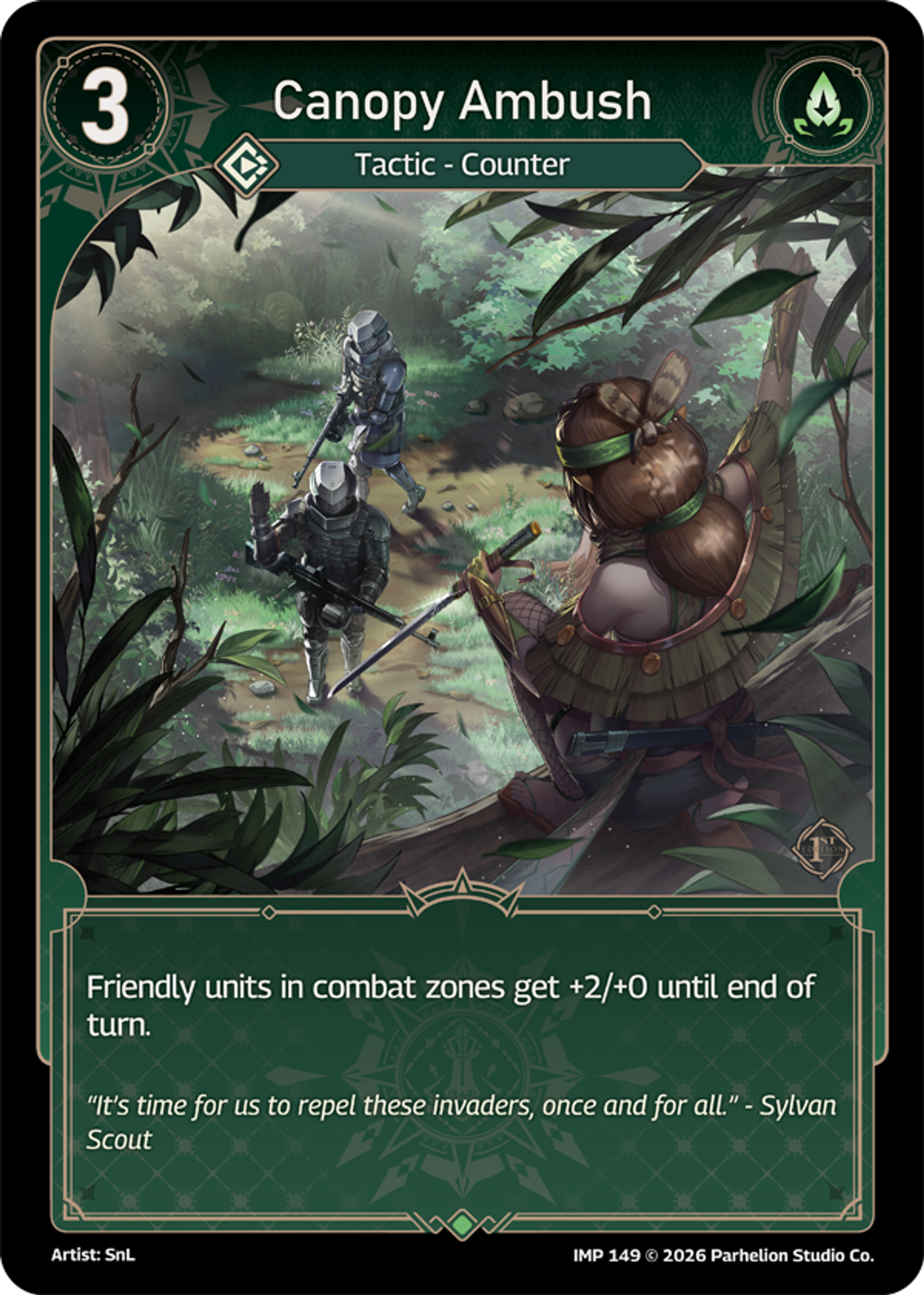 Canopy Ambush — Imperion 1st Ed — Echoes of Astra