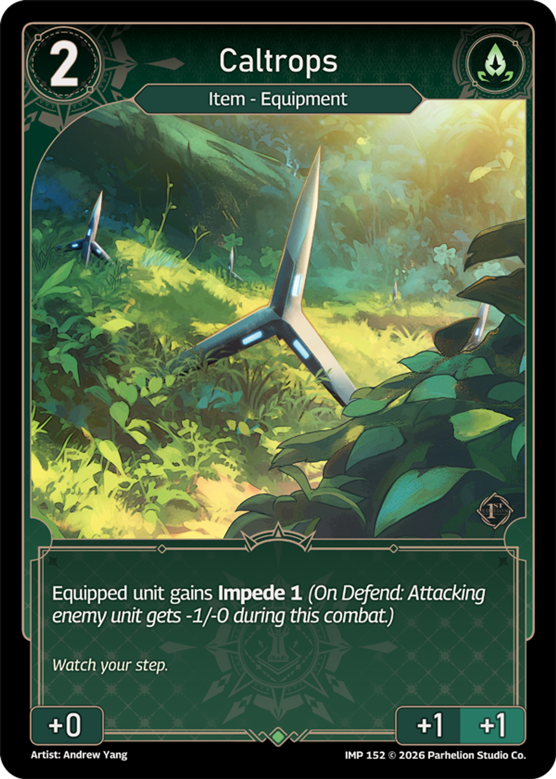 Caltrops — Imperion 1st Ed — Echoes of Astra