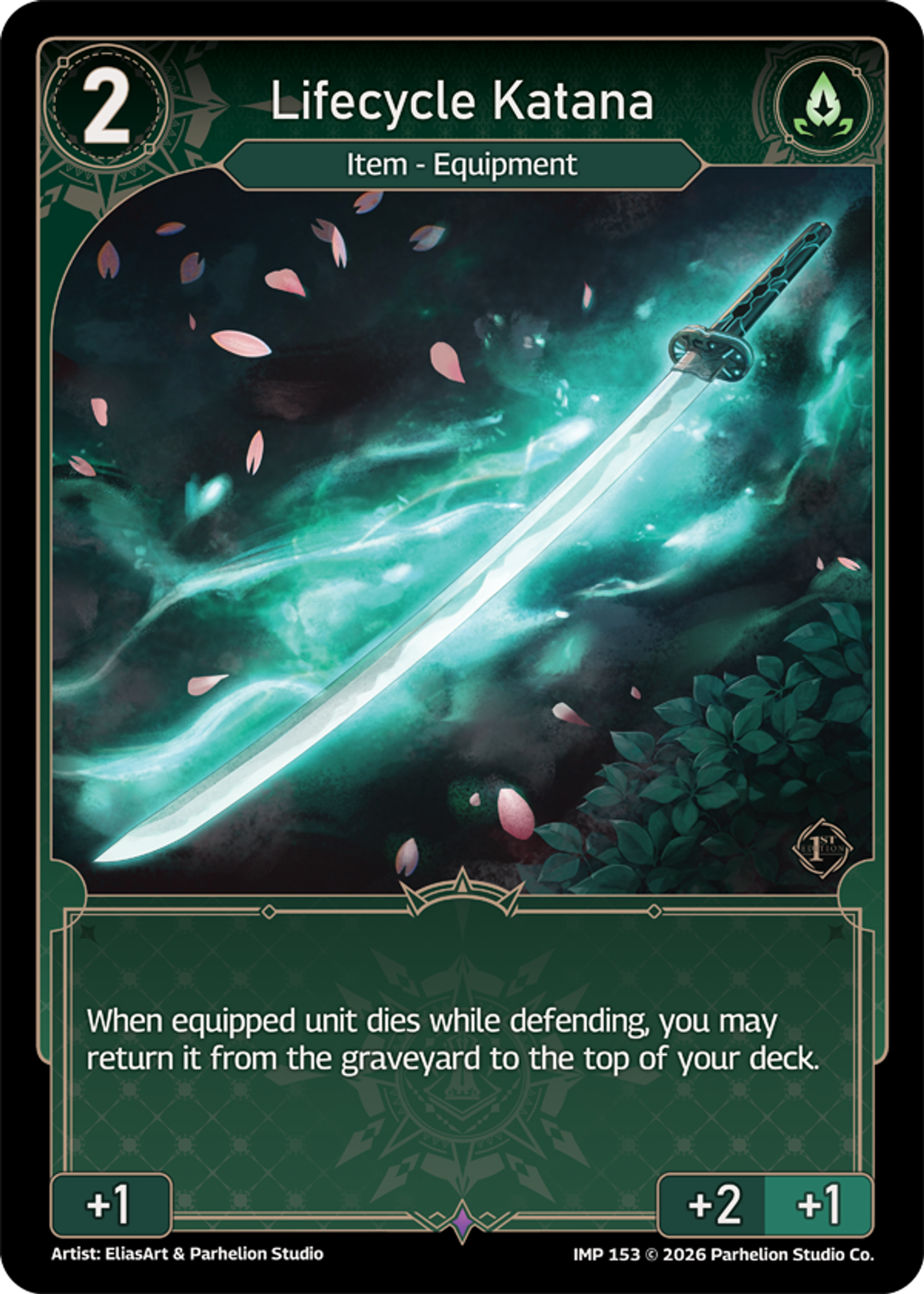 Lifecycle Katana — Imperion 1st Ed — Echoes of Astra
