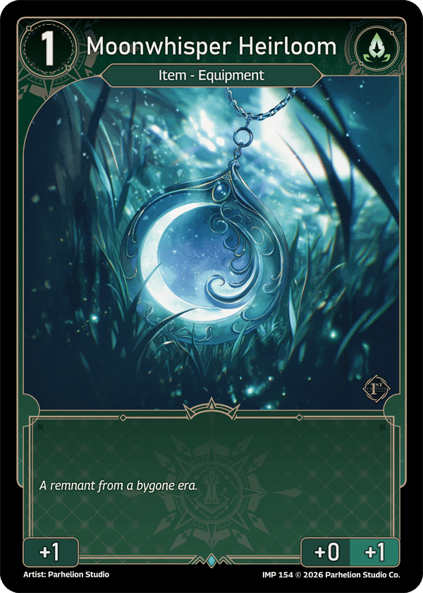 Moonwhisper Heirloom — Imperion 1st Ed — Echoes of Astra
