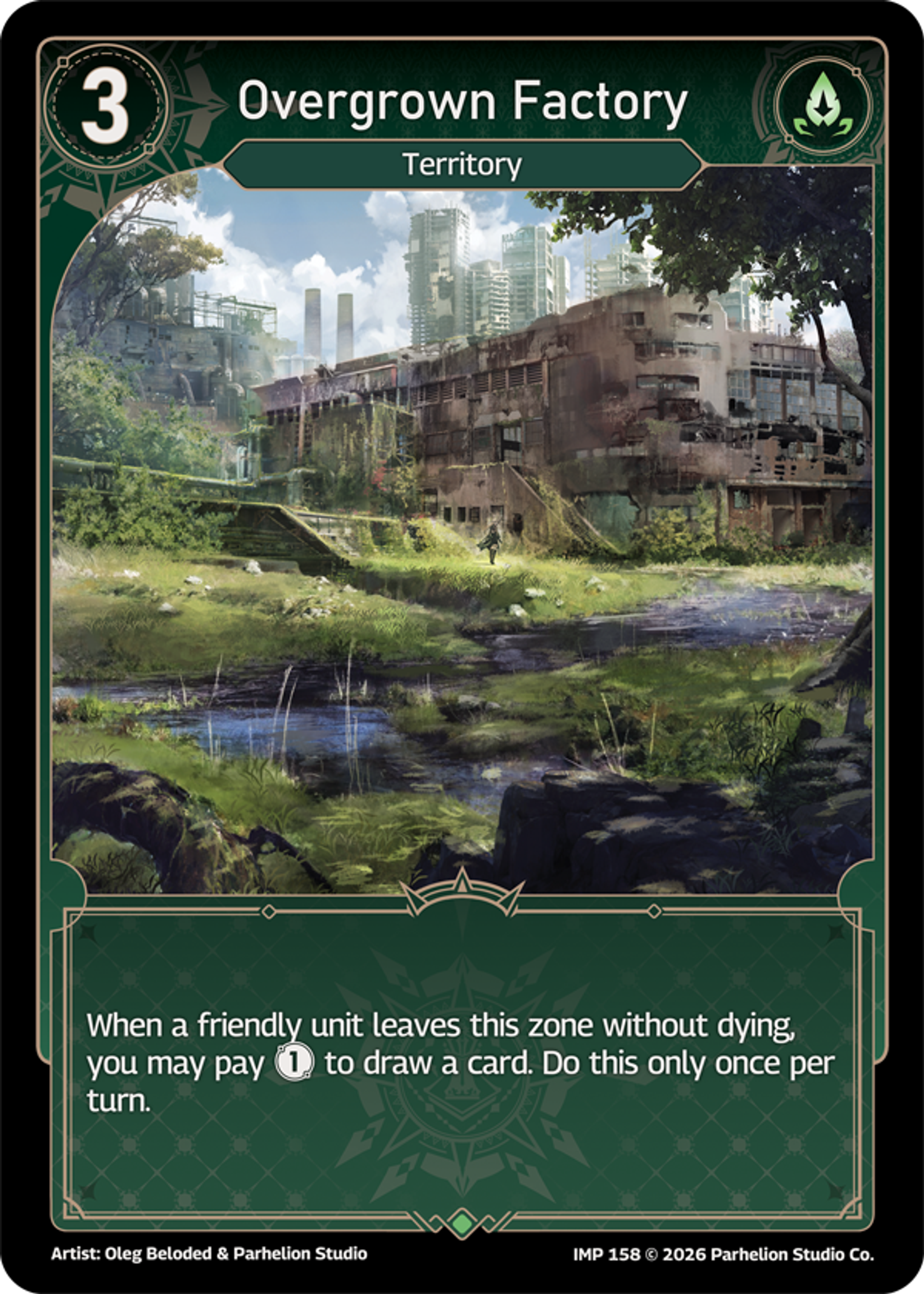 Overgrown Factory — Imperion — Echoes of Astra