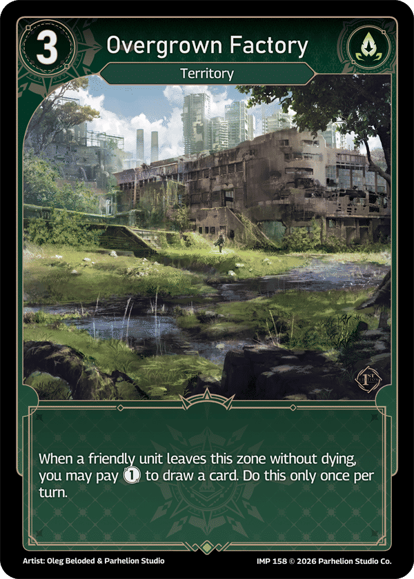 Overgrown Factory — Imperion 1st Ed — Echoes of Astra