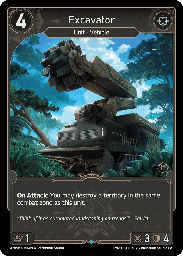 Excavator — Imperion 1st Ed — Echoes of Astra