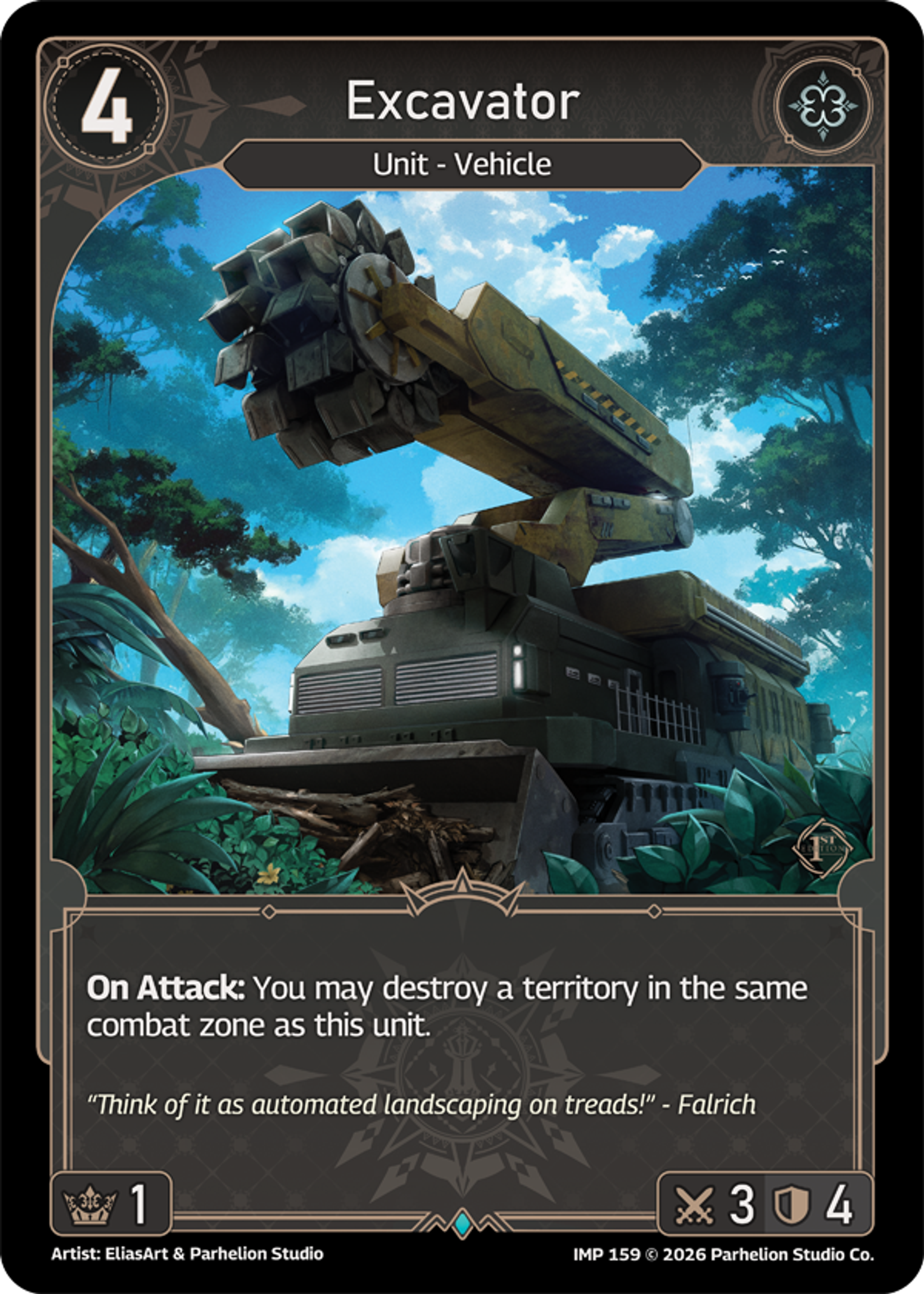 Excavator — Imperion 1st Ed — Echoes of Astra