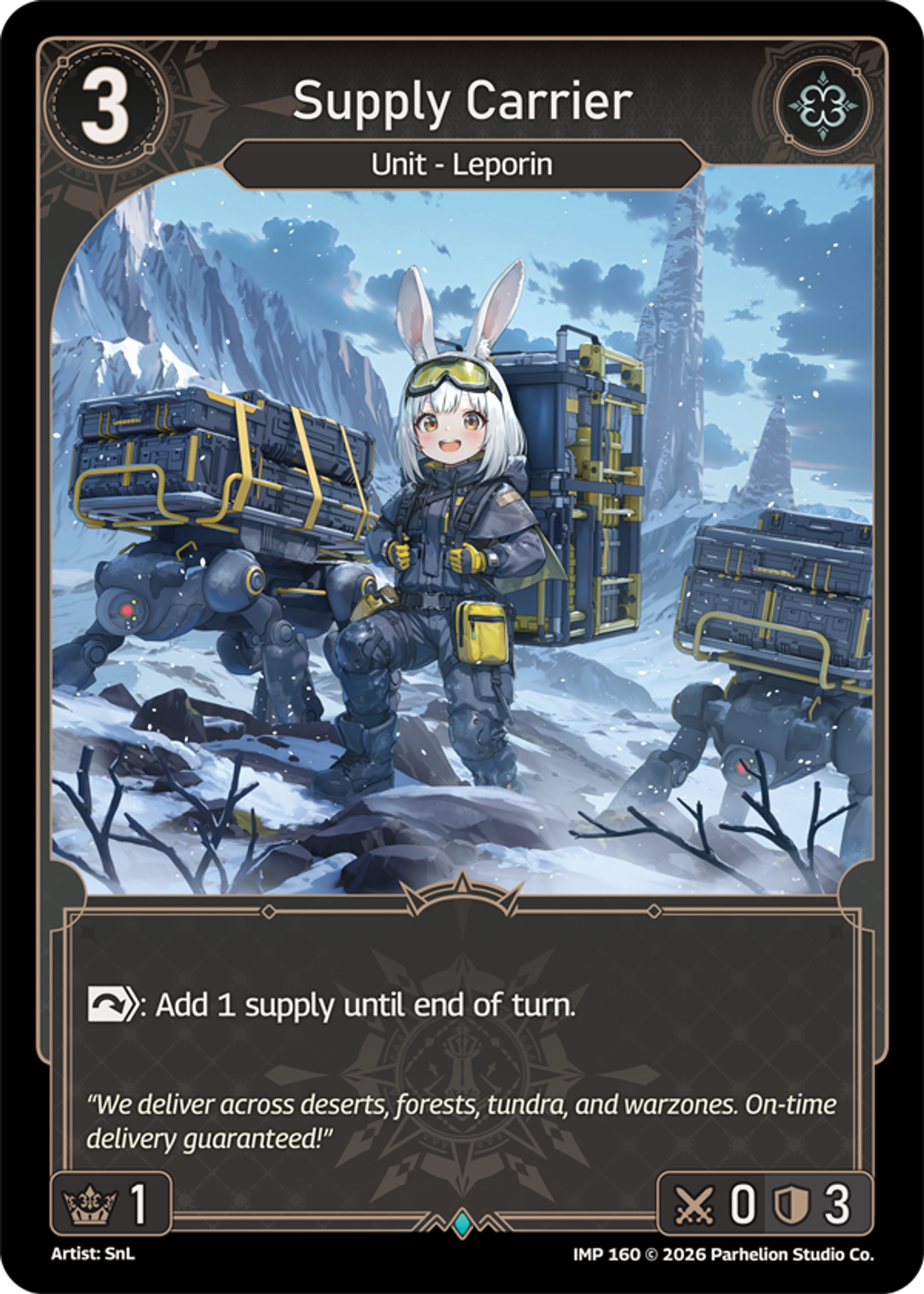 Supply Carrier — Imperion — Echoes of Astra