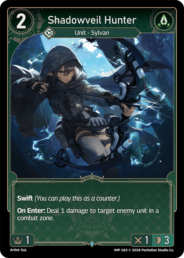 Shadowveil Hunter — Imperion — Echoes of Astra