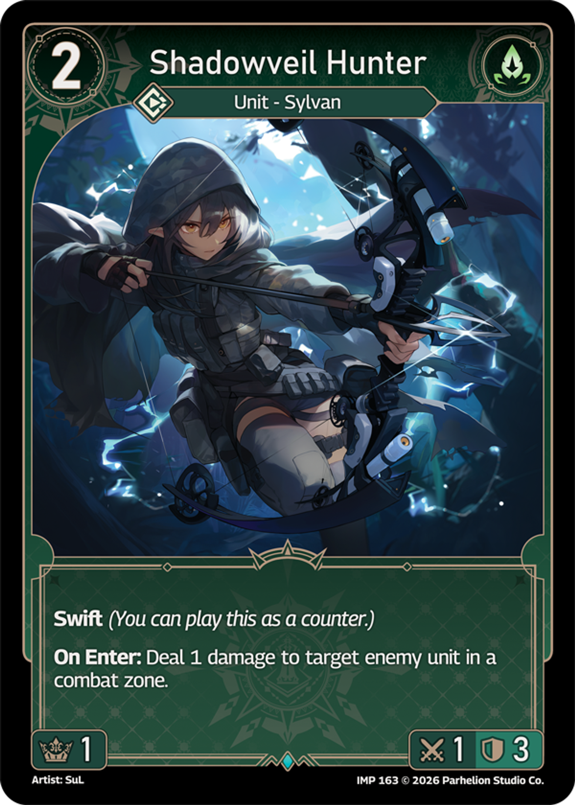Shadowveil Hunter — Imperion — Echoes of Astra