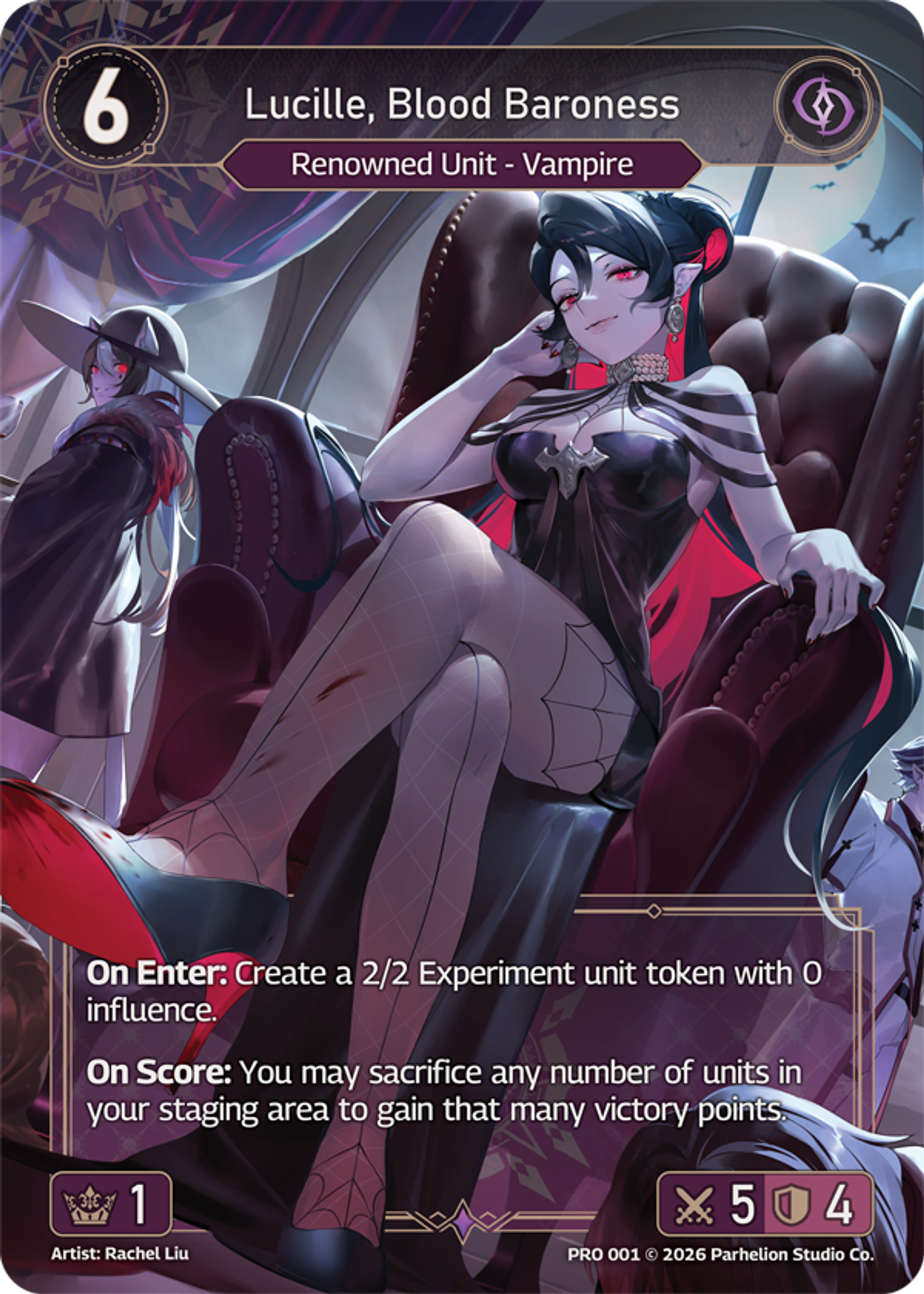 Lucille, Blood Baroness — Promo — Echoes of Astra