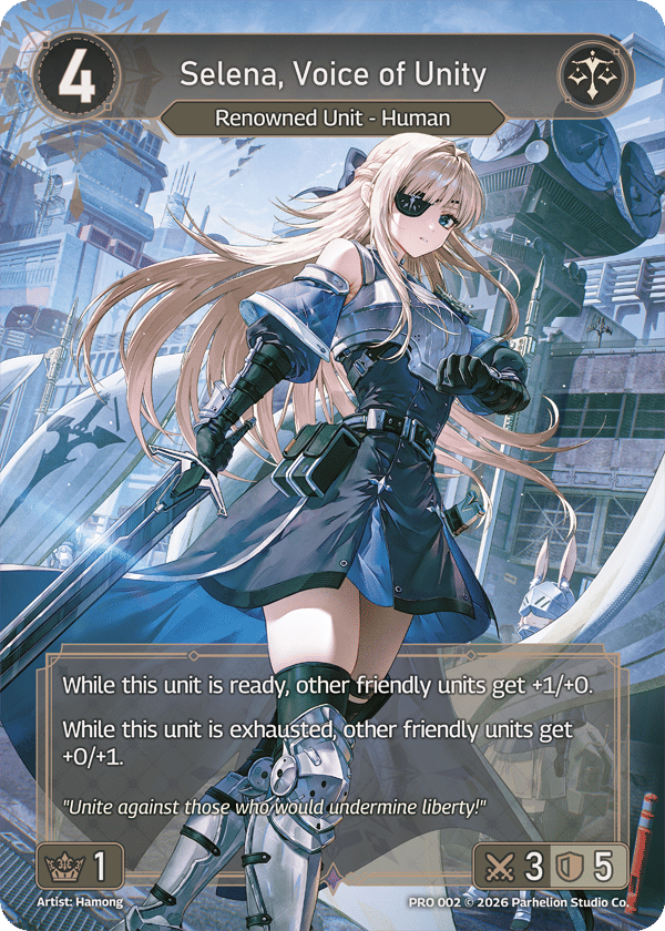 Selena, Voice of Unity — Promo — Echoes of Astra