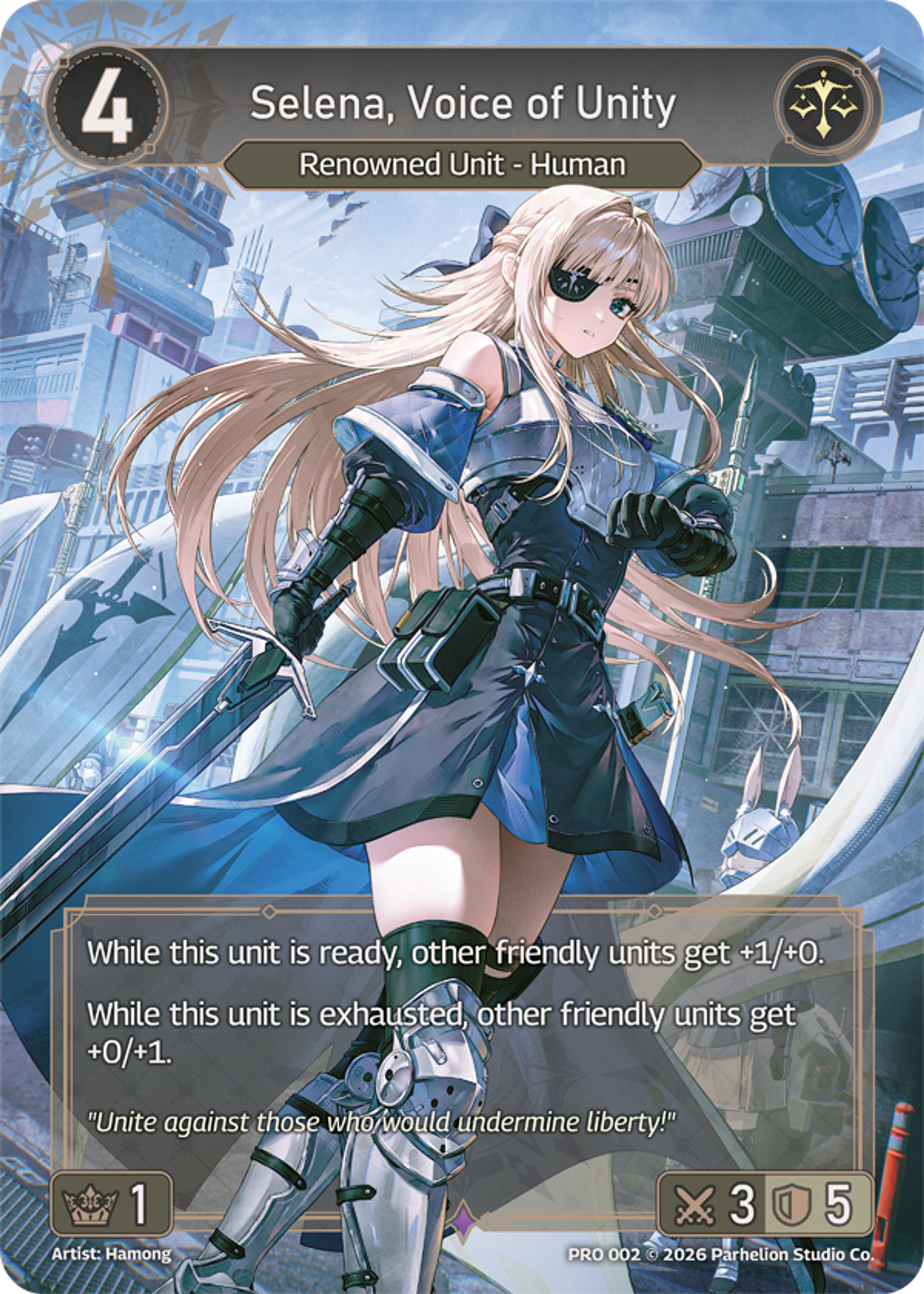 Selena, Voice of Unity — Promo — Echoes of Astra