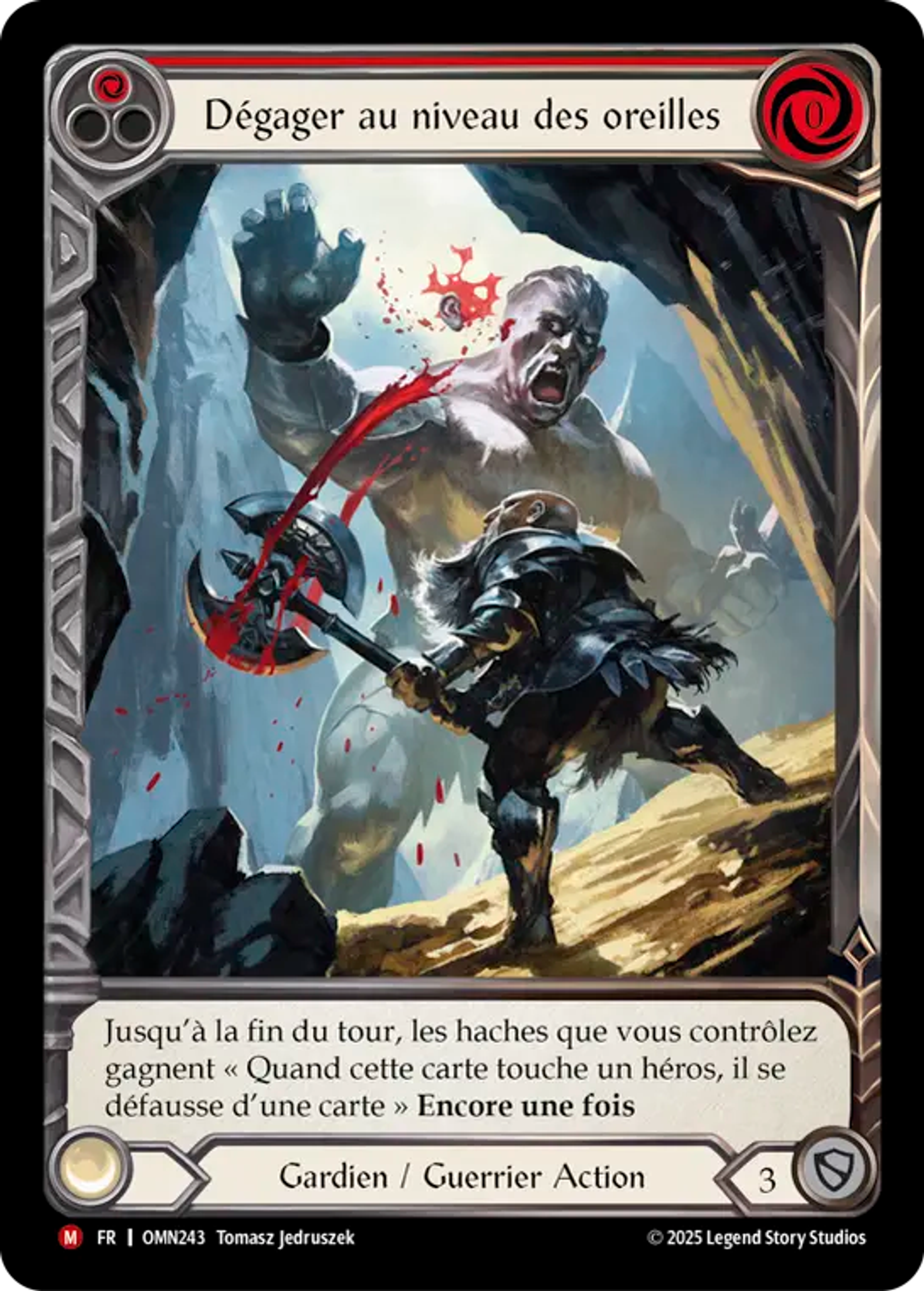 Dégager au niveau des oreilles — Omens of the Third Age — Flesh and Blood