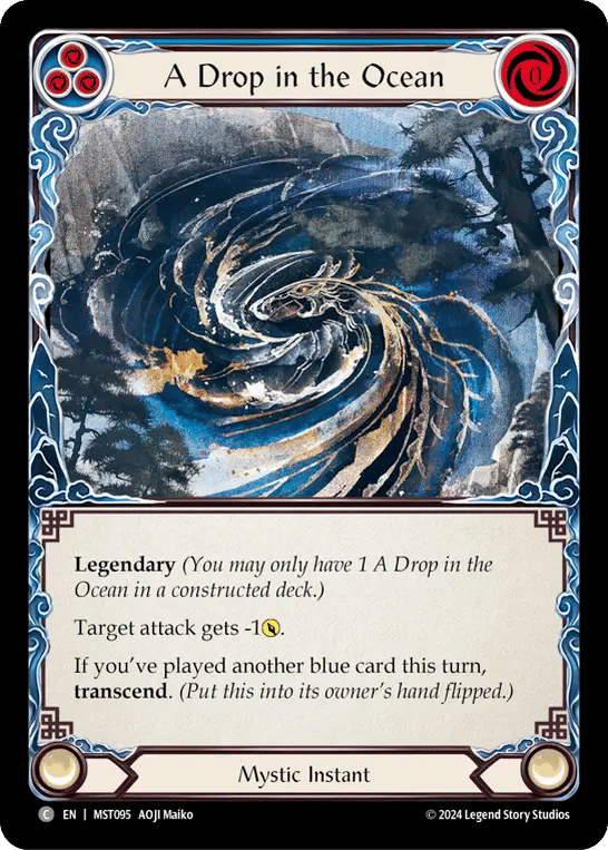 A Drop in the Ocean (Blue) — Part the Mistveil — Flesh and Blood