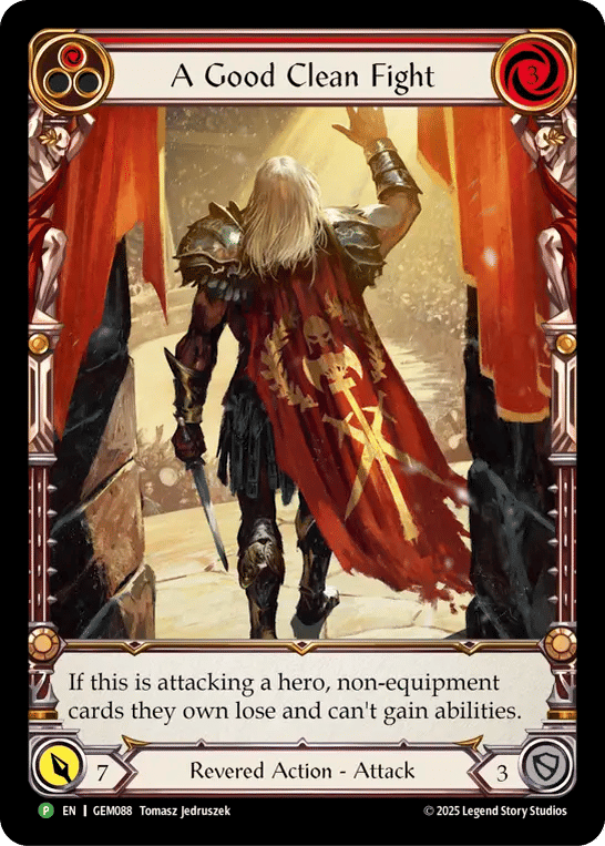 A Good Clean Fight — GEM - Pack 3 — Flesh and Blood