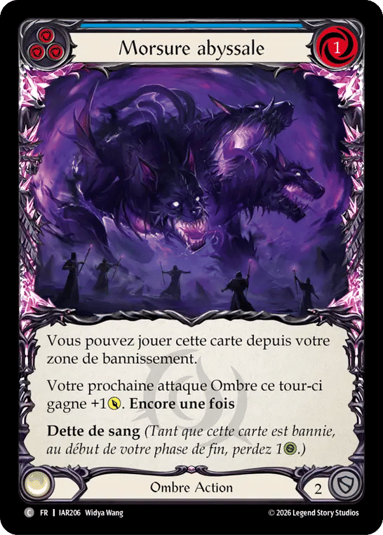 Morsure abyssale — Usurp the Shadow Throne — Flesh and Blood