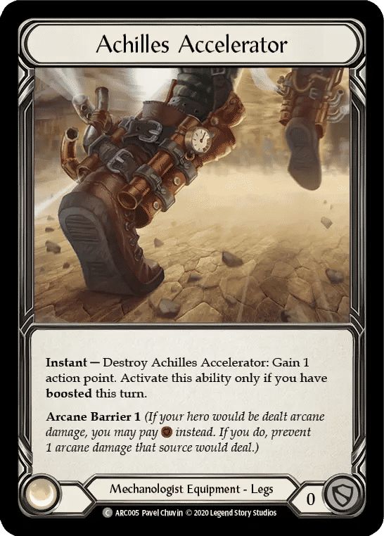 Achilles Accelerator — Arcane Rising - Unlimited — Flesh and Blood