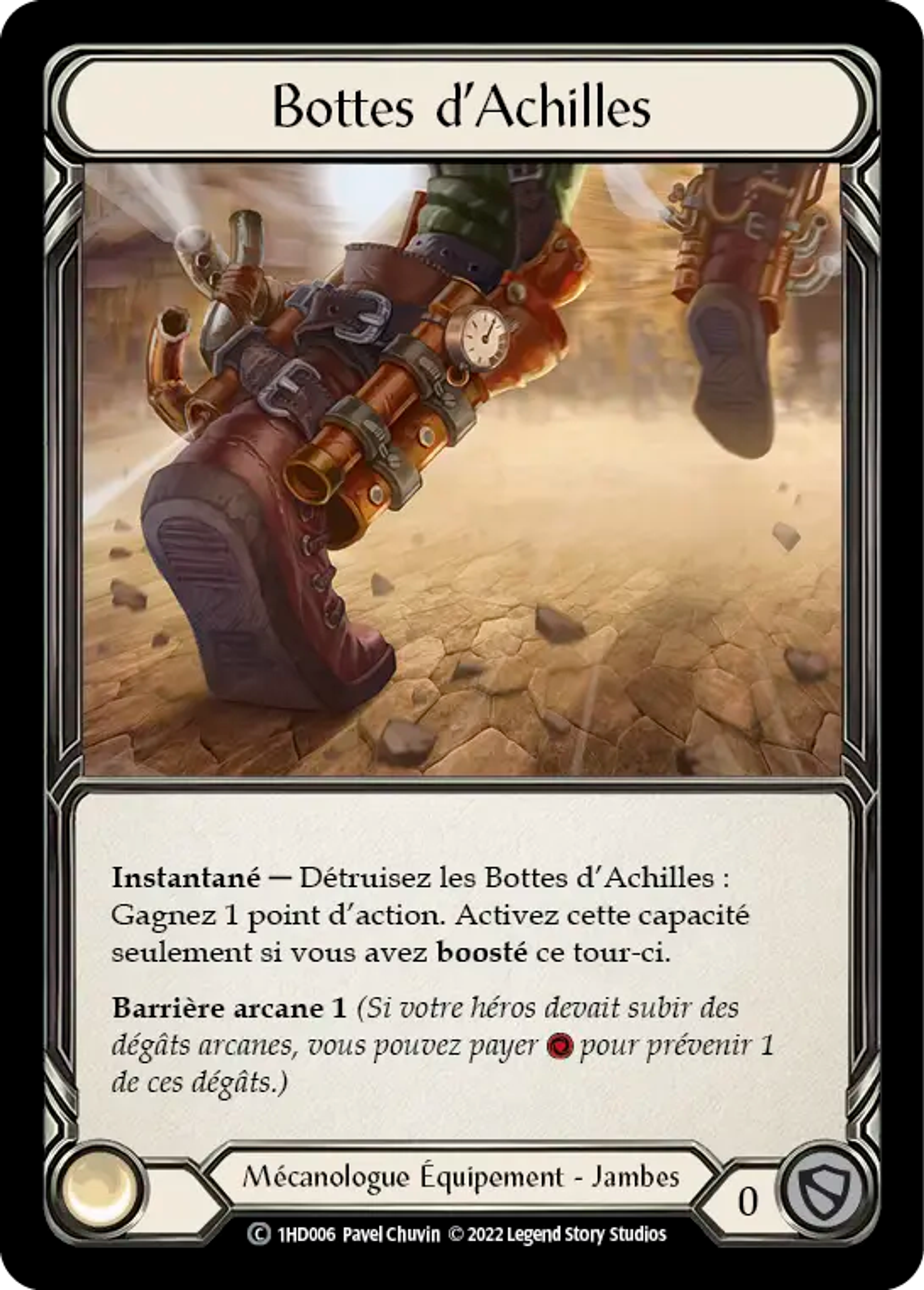 Bottes d’Achilles — Dash - Blitz Deck — Flesh and Blood