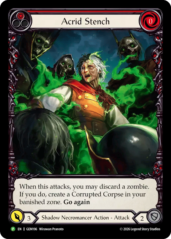 Acrid Stench — GEM - Pack 6 — Flesh and Blood