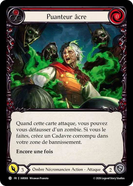 Puanteur âcre — Usurp the Shadow Throne — Flesh and Blood