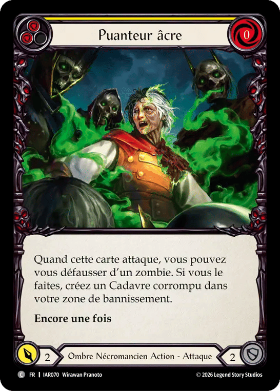 Puanteur âcre — Usurp the Shadow Throne — Flesh and Blood