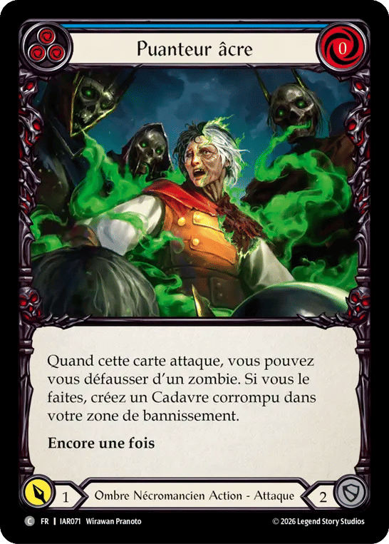Puanteur âcre — Usurp the Shadow Throne — Flesh and Blood