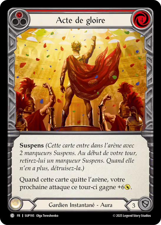 Acte de gloire — Super Slam — Flesh and Blood