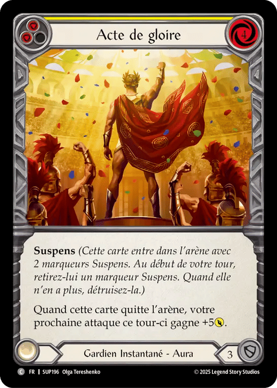 Acte de gloire — Super Slam — Flesh and Blood