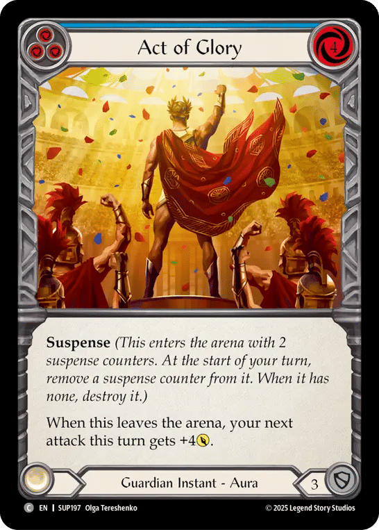 Act of Glory (Blue) — Super Slam — Flesh and Blood