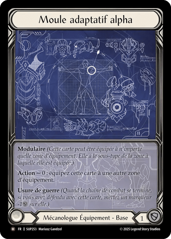 Moule adaptatif alpha — Super Slam — Flesh and Blood