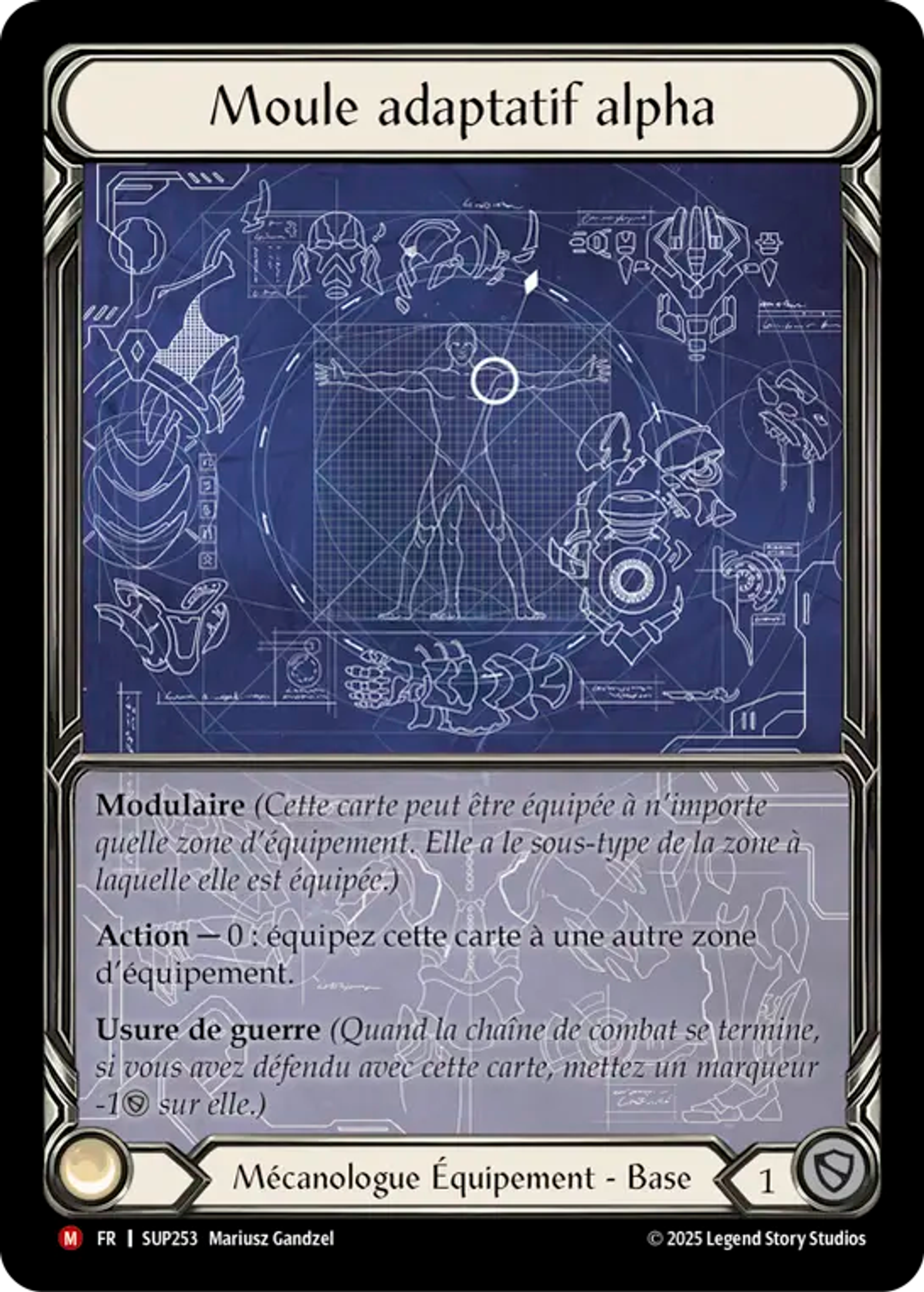 Moule adaptatif alpha — Super Slam — Flesh and Blood