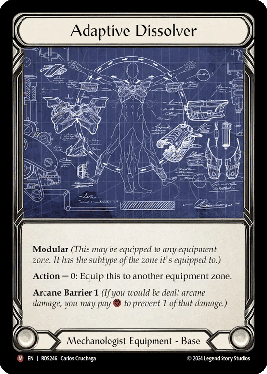 Dissolveur adaptatif — Rosetta — Flesh and Blood