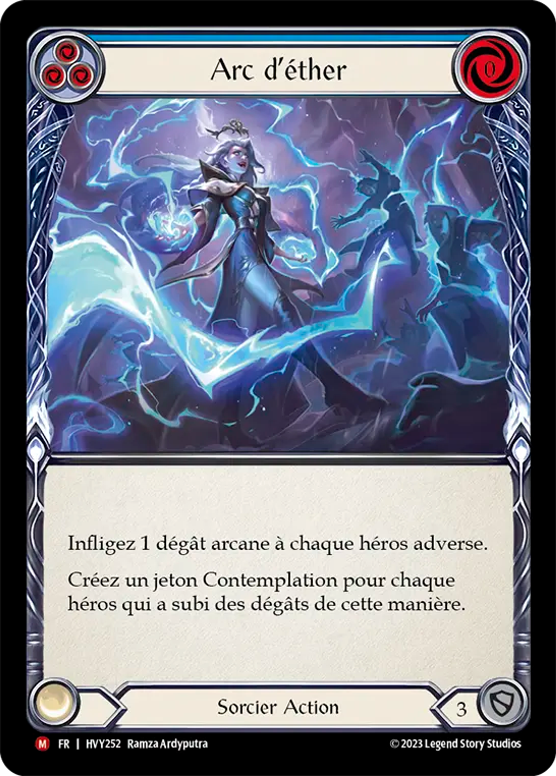 Arc d’éther — Heavy Hitters — Flesh and Blood