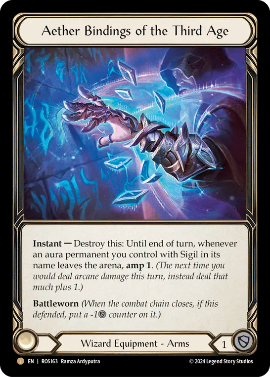 Aether Bindings of the Third Age — Rosetta — Flesh and Blood