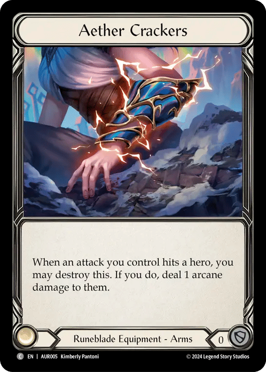 Aether Crackers — 1st Strike - Aurora — Flesh and Blood
