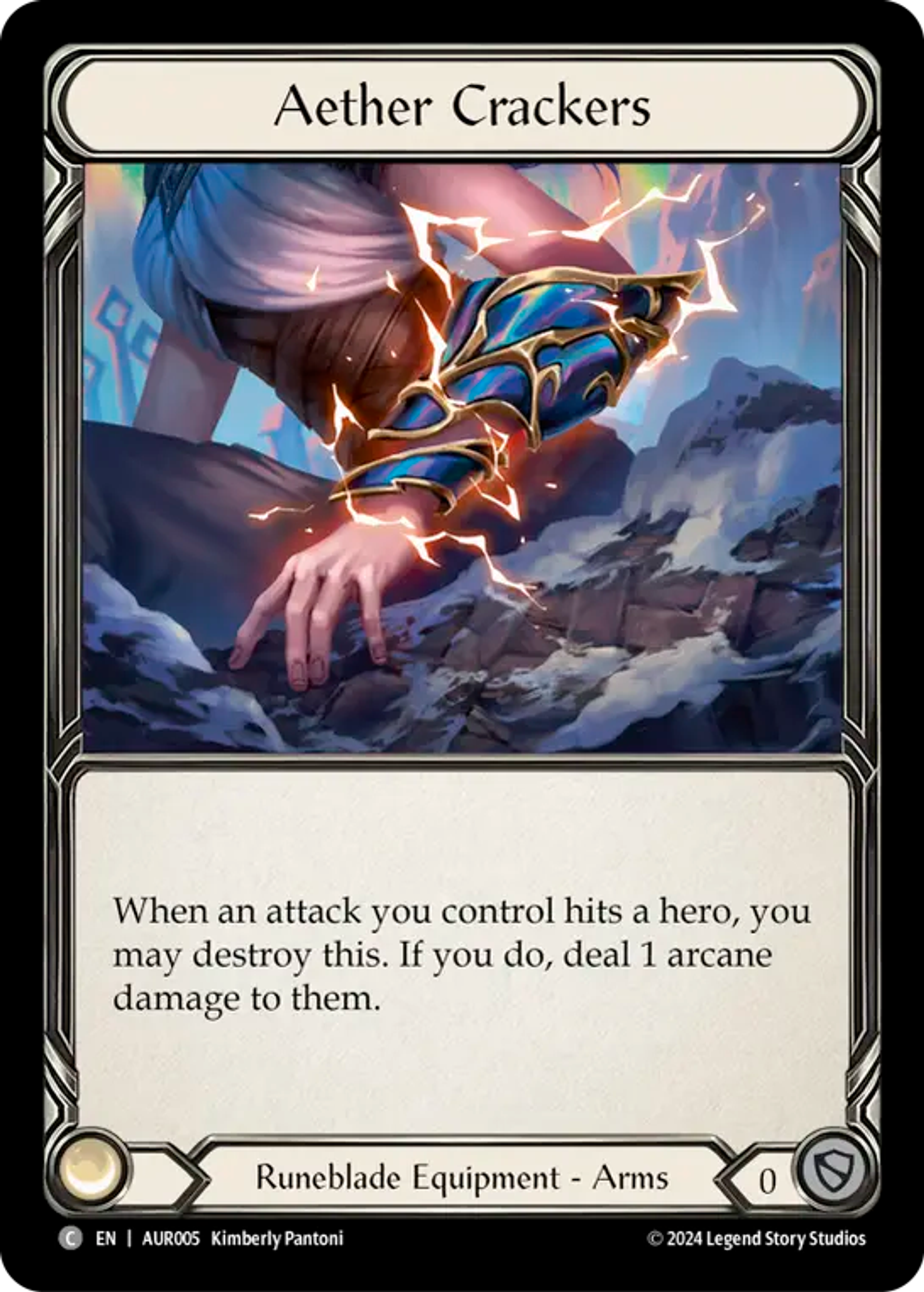 Aether Crackers — 1st Strike - Aurora — Flesh and Blood