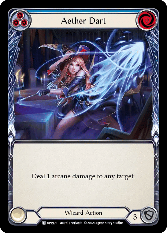 Aether Dart (Blue) — Uprising — Flesh and Blood