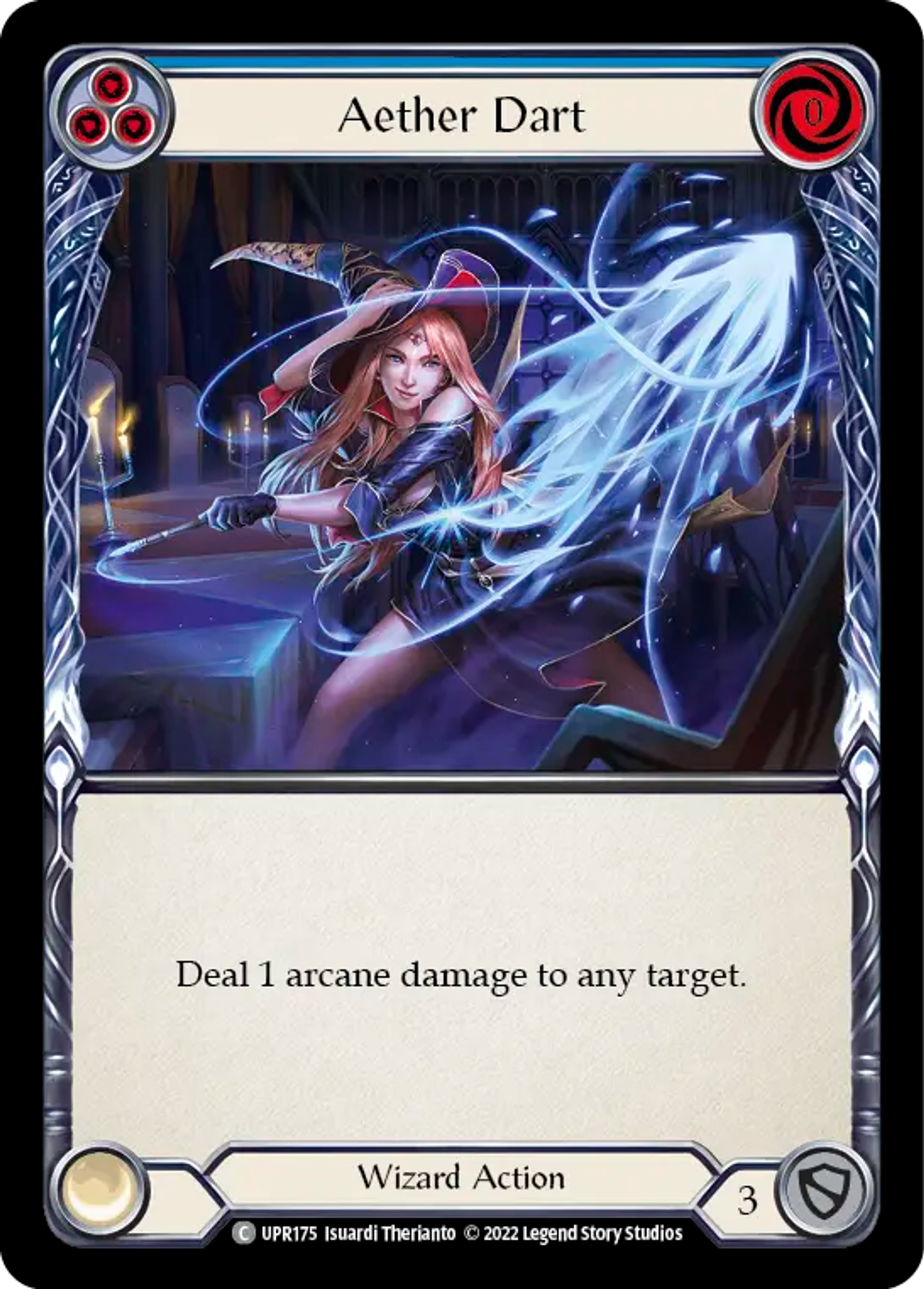 Aether Dart (Blue) — Uprising — Flesh and Blood