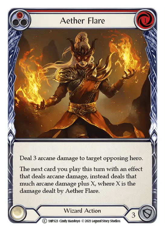 Aether Flare (Red) — History Pack 1 — Flesh and Blood