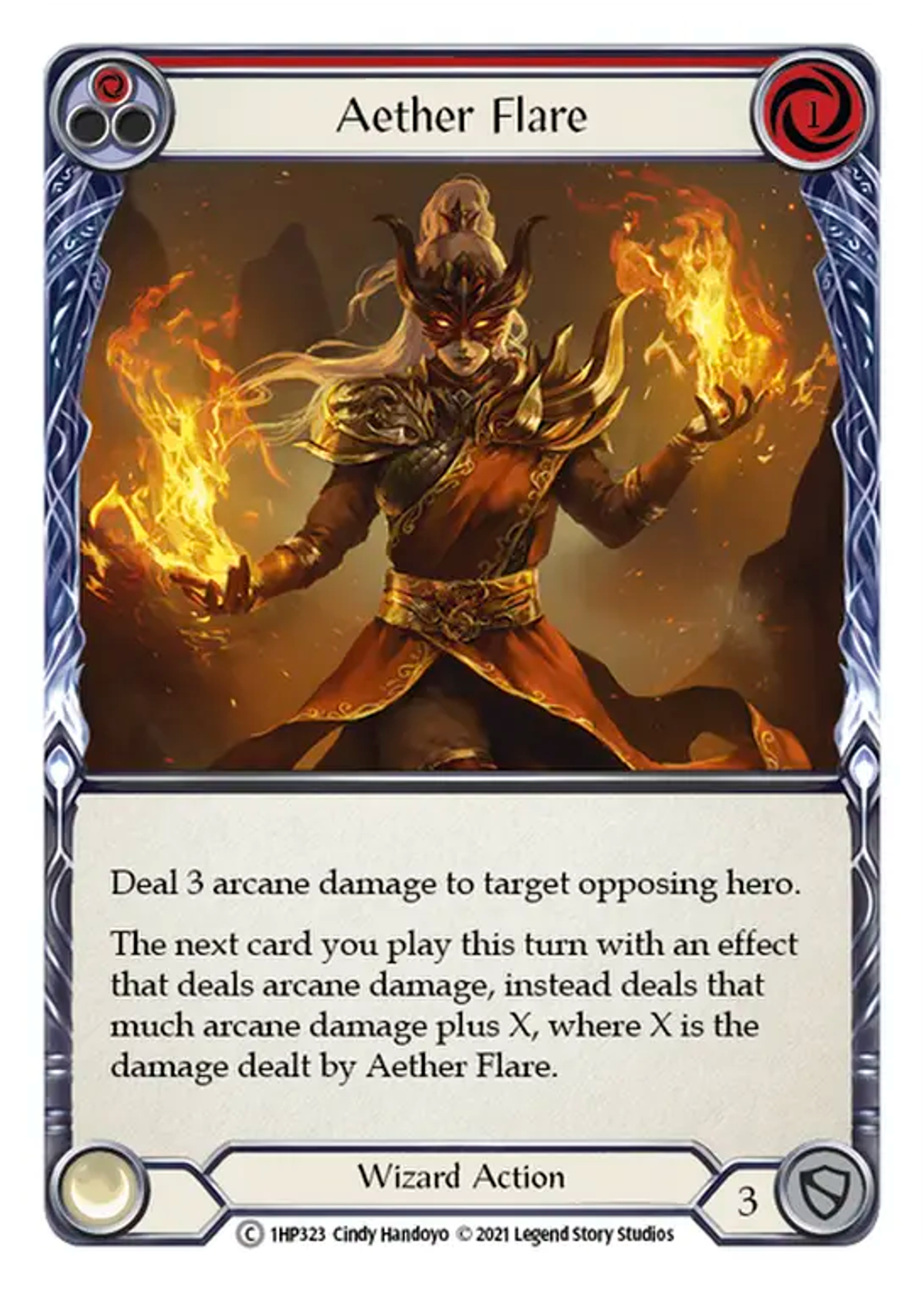 Aether Flare (Red) — History Pack 1 — Flesh and Blood