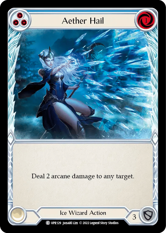 Aether Hail (Blue) — Uprising — Flesh and Blood