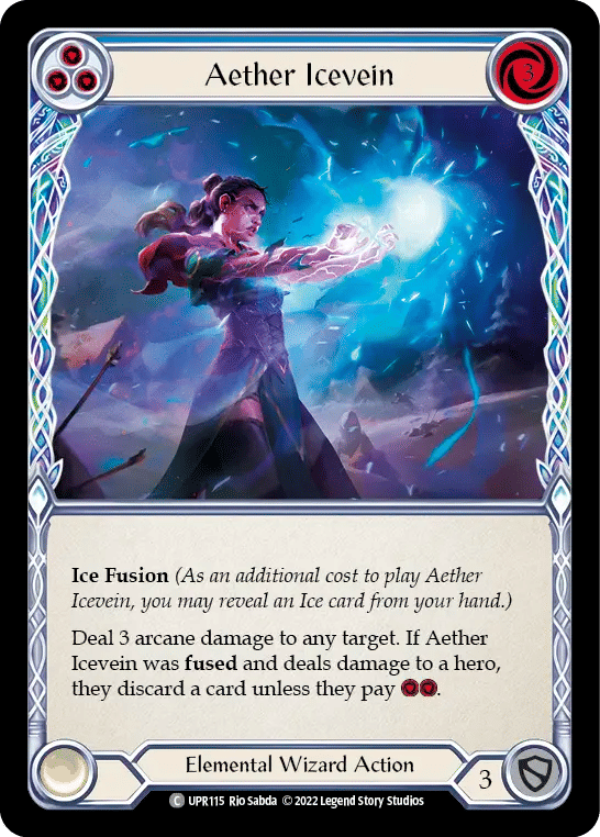 Aether Icevein (Blue) — Uprising — Flesh and Blood