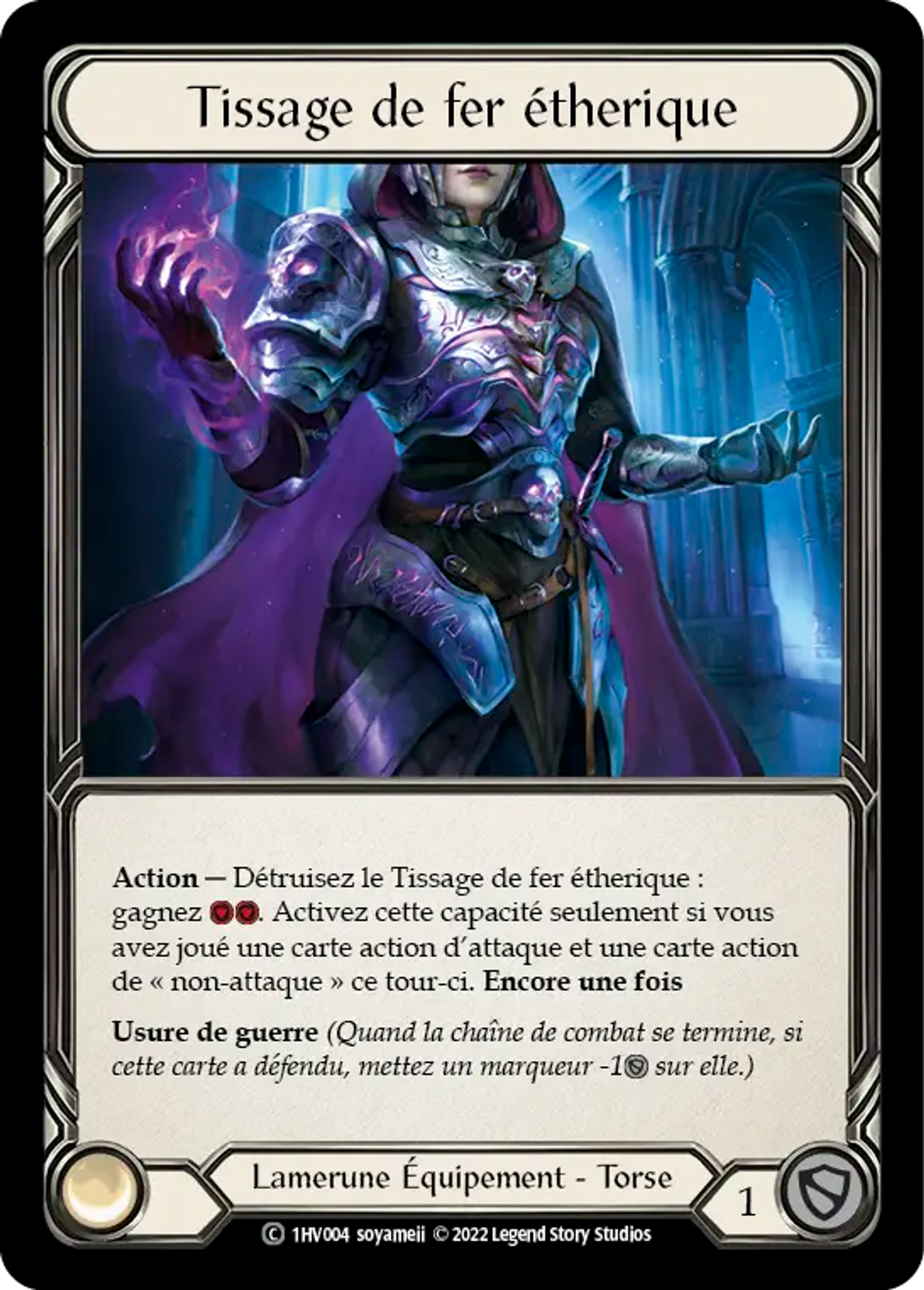 Tissage de fer étherique — Viserai - Blitz Deck — Flesh and Blood