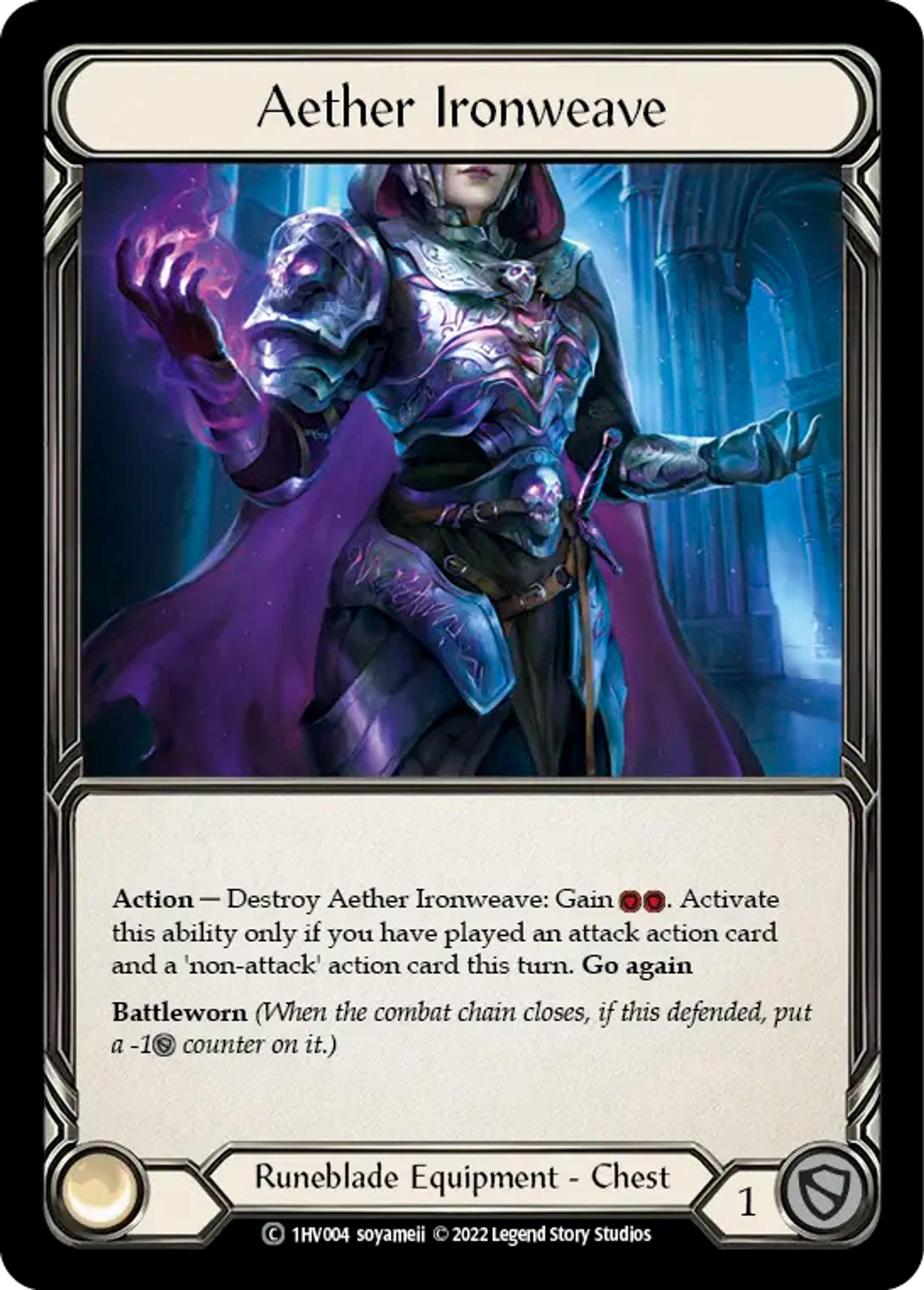 Aether Ironweave — Viserai - Blitz Deck — Flesh and Blood