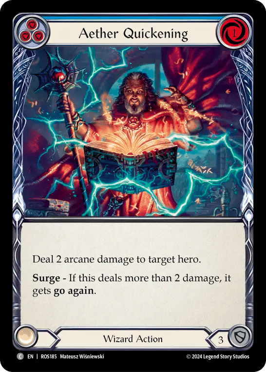 Aether Quickening (Blue) — Rosetta — Flesh and Blood