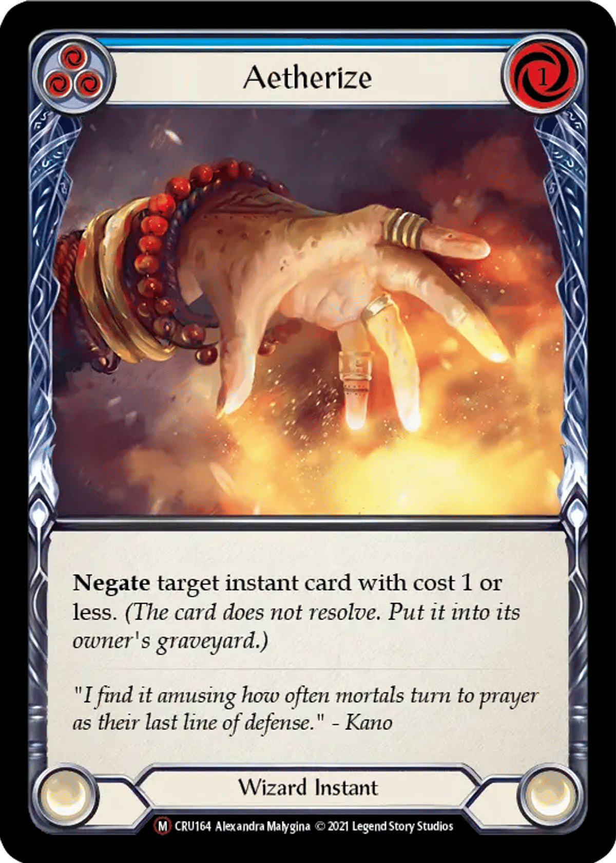Aetherize from Crucible of War - Unlimited - Flesh and Blood