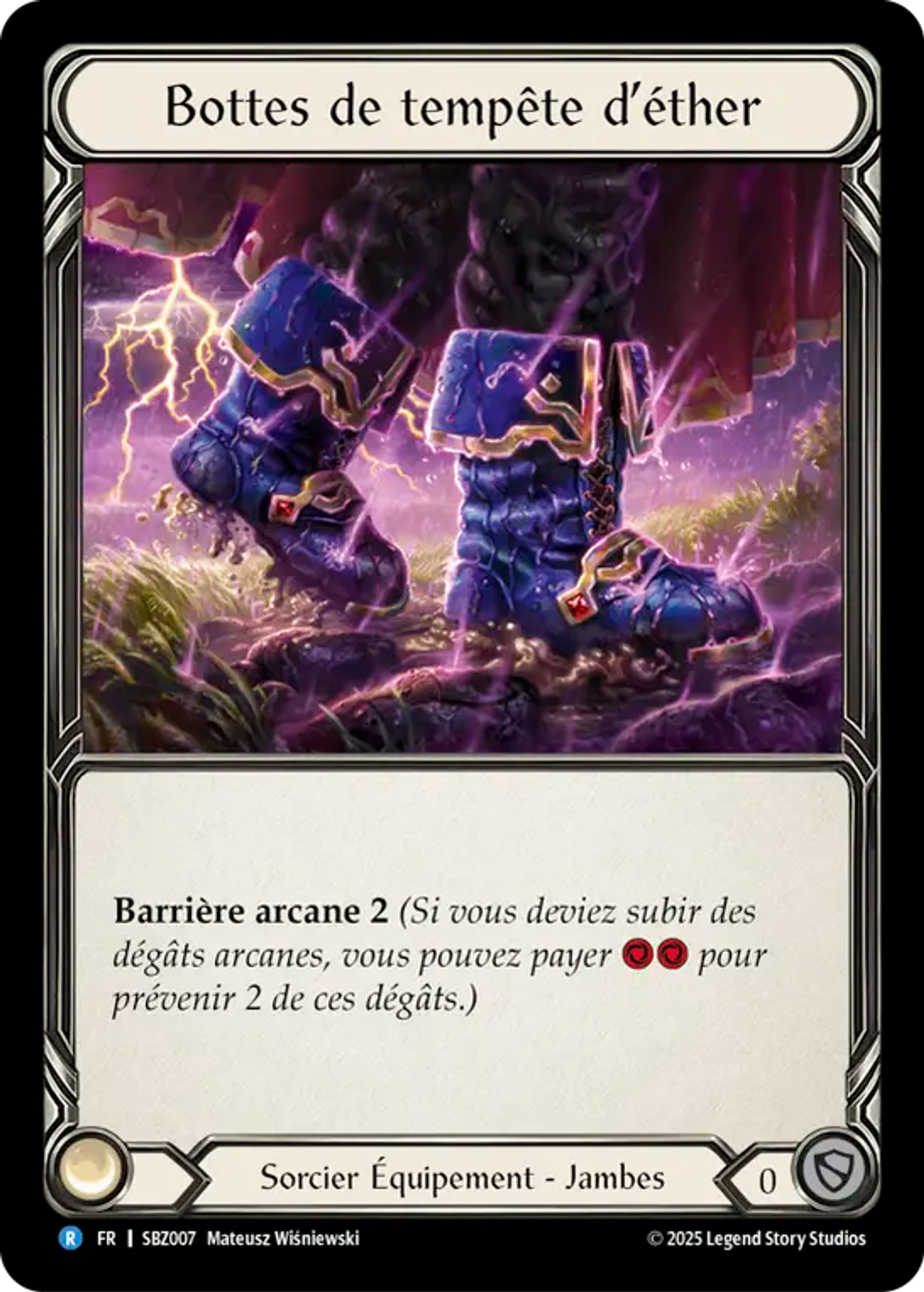 Bottes de tempête d’éther — Silver Age Chapter 3 - Blaze, Firemind — Flesh and Blood